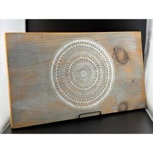 Mandala on Wood Art
